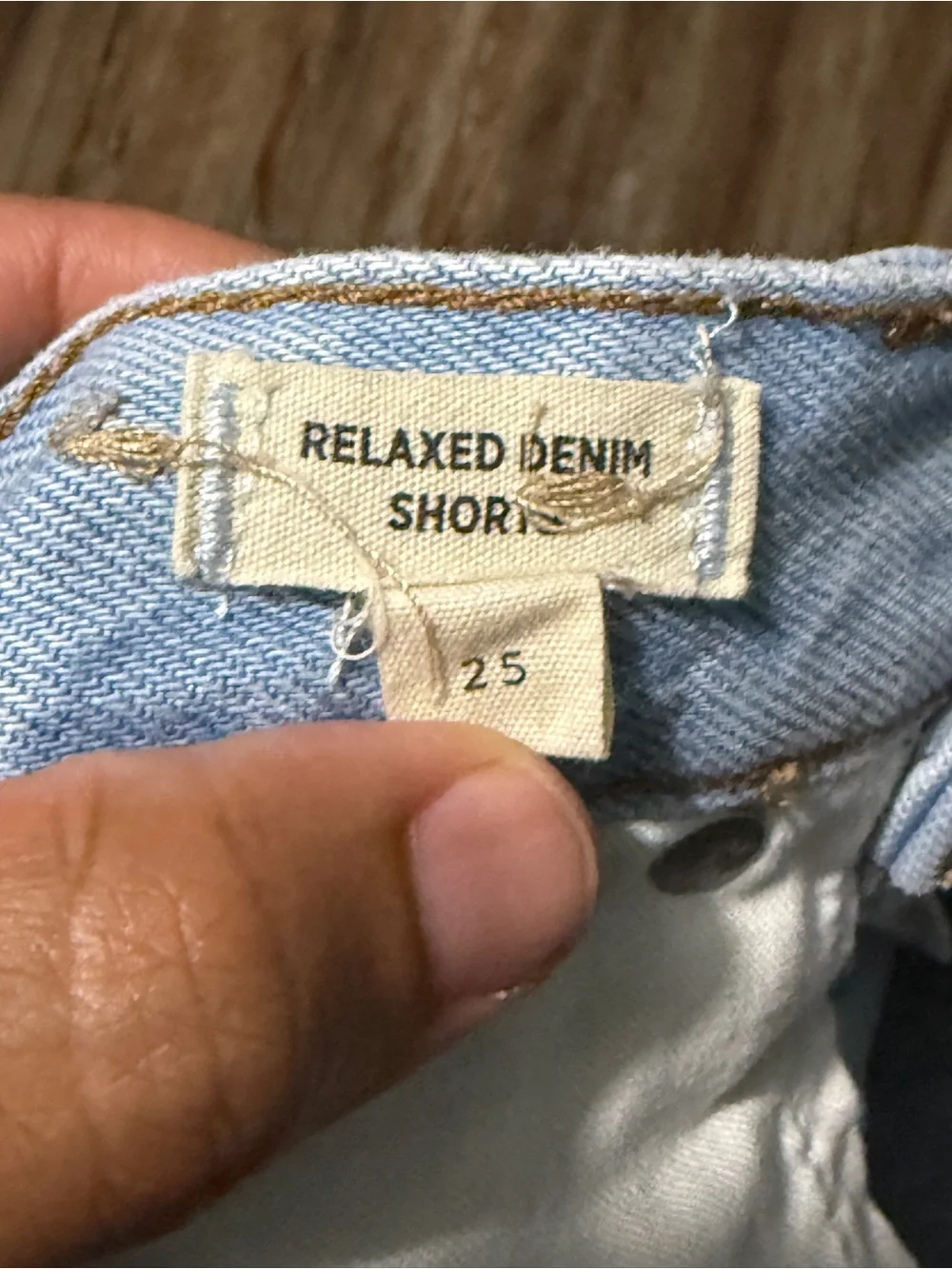 Madewell Relaxed Denim Shorts Women's 25 Cut Off Summer Denim in Essex Wash